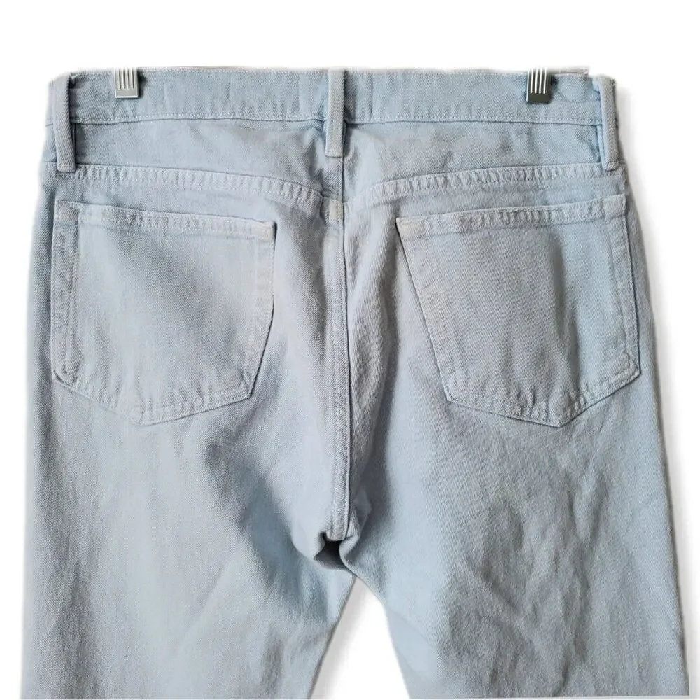 FRAME L Homme Finn Slim Fit Straight Leg Jean Comfort Stretch Men 30x32 USA Flaw